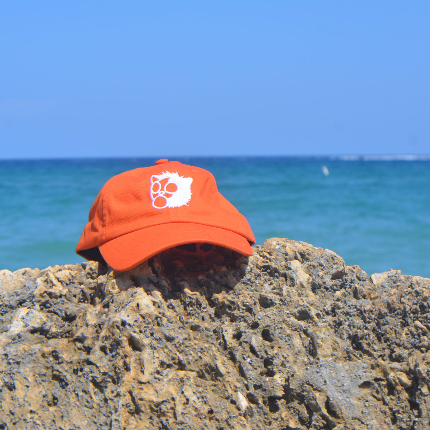 Orange Dad Cap