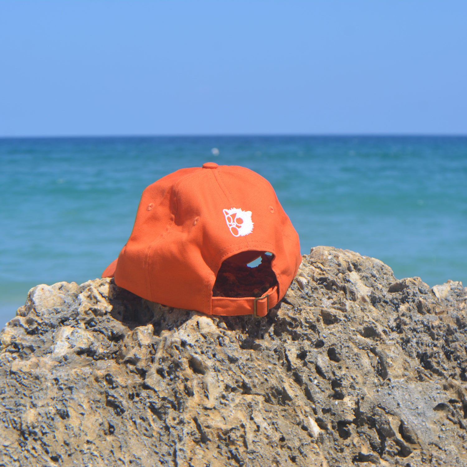 Orange Dad Cap