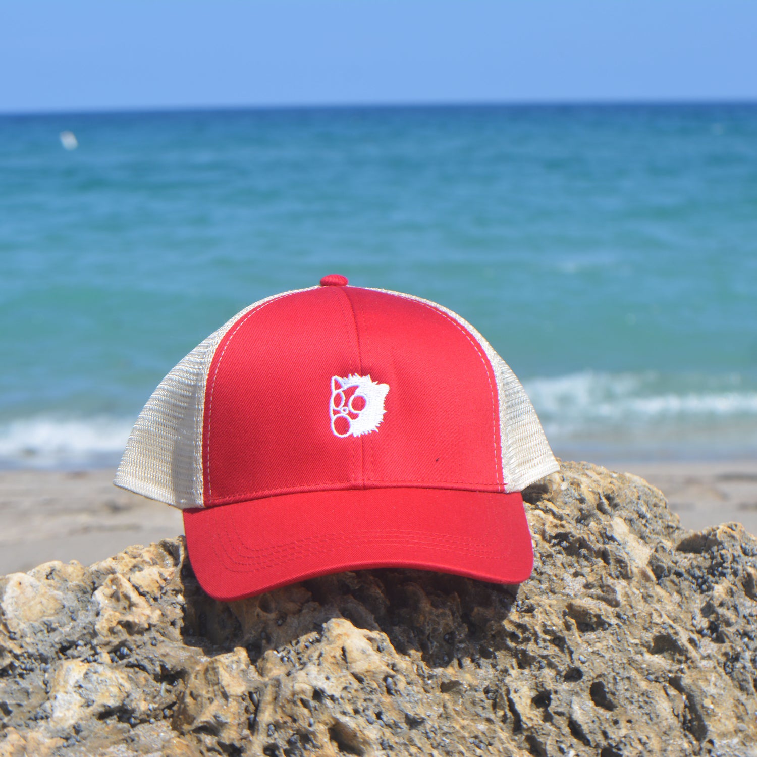 Eco Red Trucker Cap